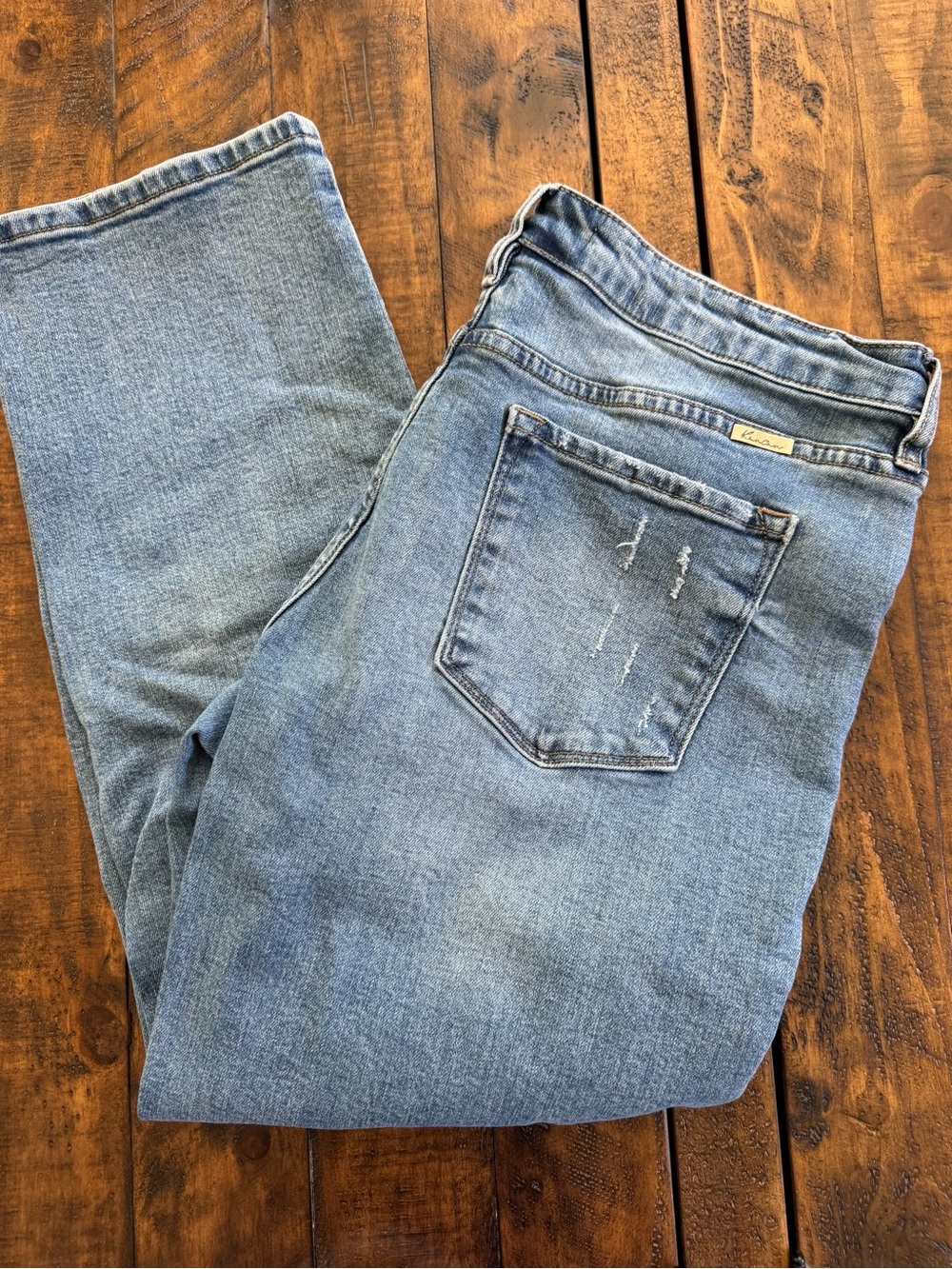 Kancan Light Wash Blue Women’s Jeans, 32